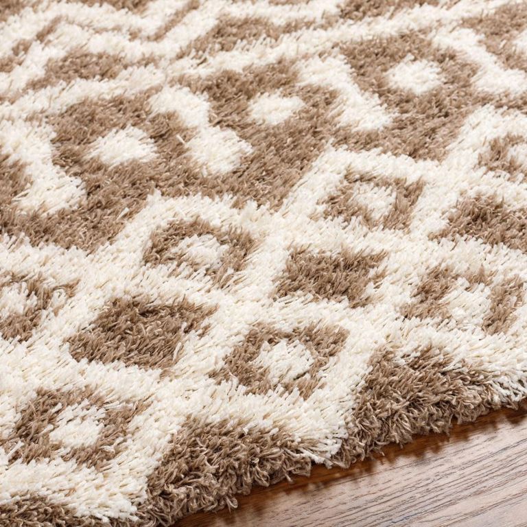 Urban Rug - Boho Shaggy - Medium Brown - Sizes Available