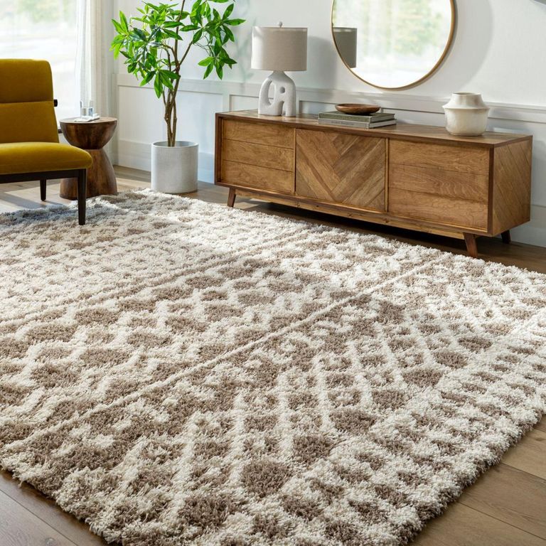 Urban Rug - Boho Shaggy - Medium Brown - Sizes Available