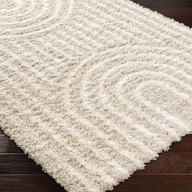 Urban Rug - Shaggy Modern Plush Pile - USG2315 - Beige - Sizes Available