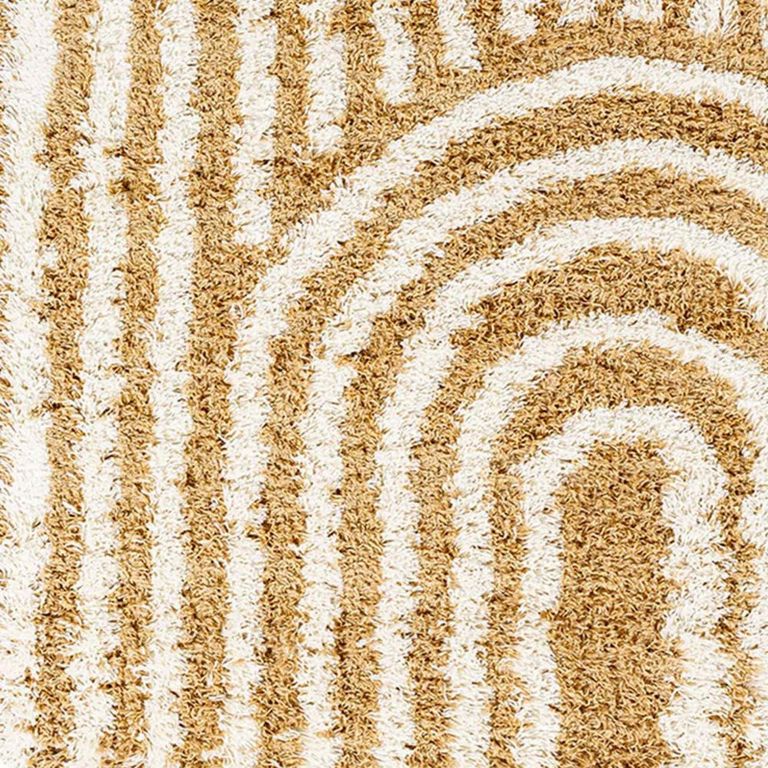 Urban Rug - Shaggy Modern Plush Pile - USG2316 - Brown - Sizes Available