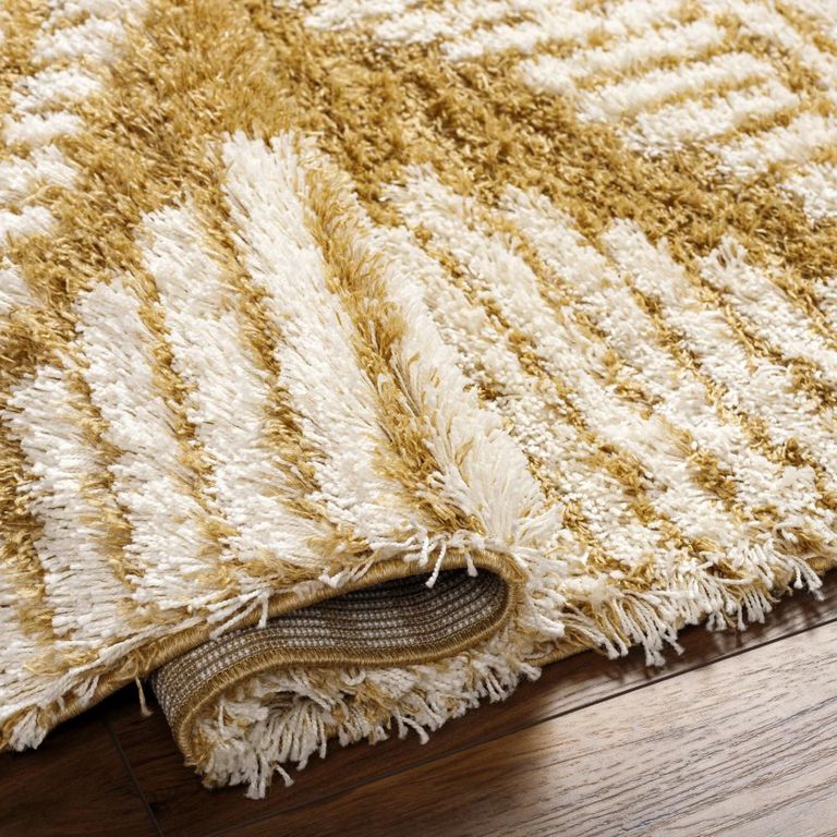 Urban Rug - Shaggy Modern Plush Pile - USG2327 - Brown - Sizes Available