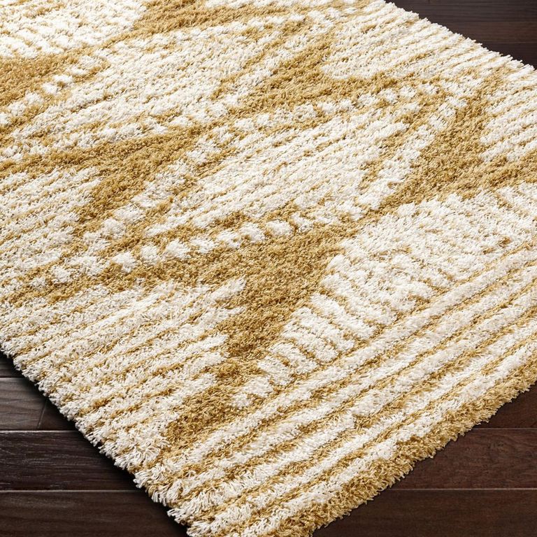 Urban Rug - Shaggy Modern Plush Pile - USG2327 - Brown - Sizes Available