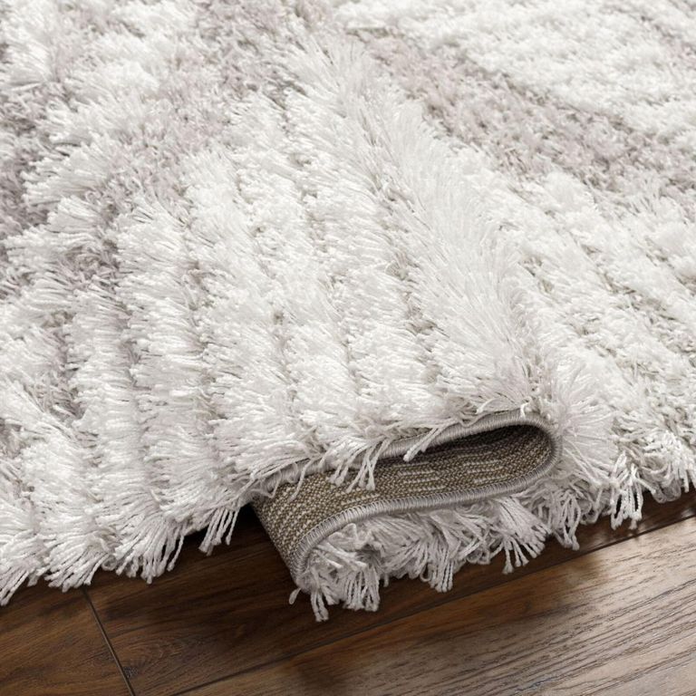 Urban Rug - Shaggy Modern Plush Pile - Grey - Sizes Available