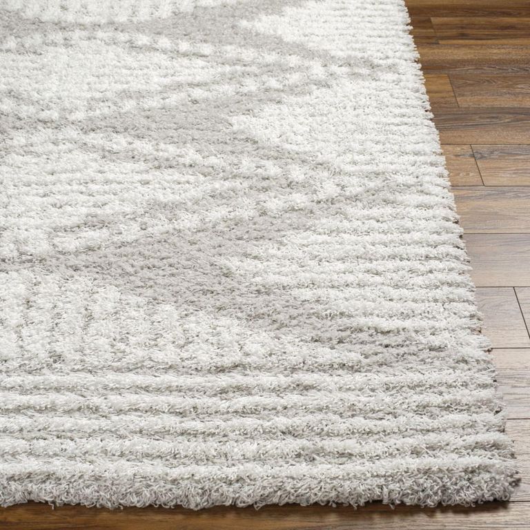 Urban Rug - Shaggy Modern Plush Pile - Grey - Sizes Available
