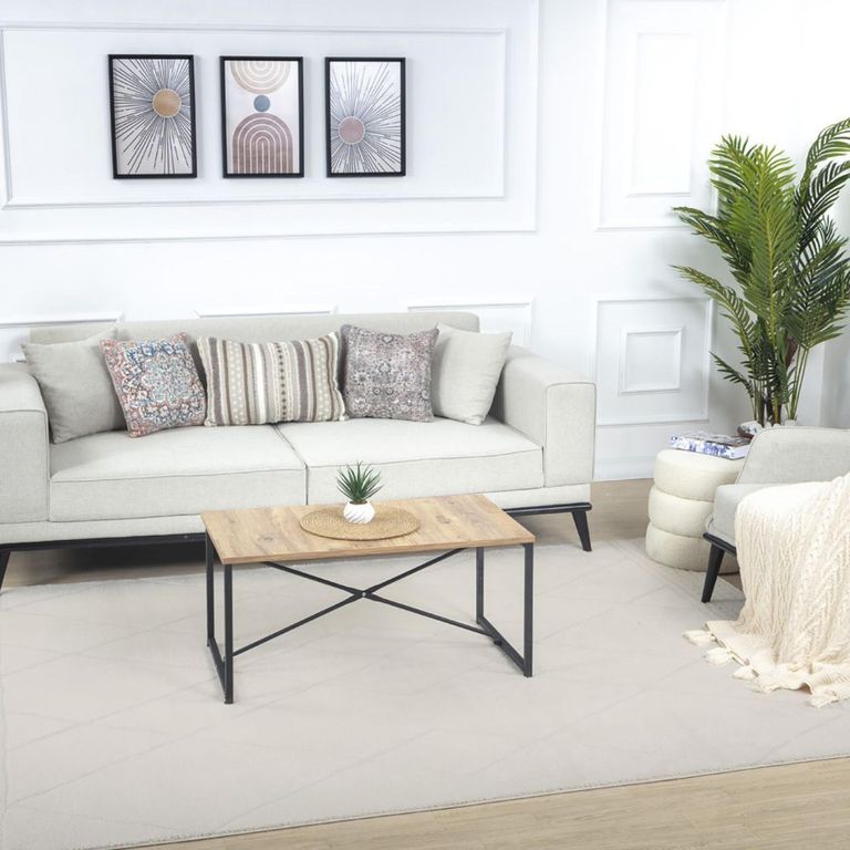 Freud Rug - Ethnic Berber - FEU2324 - Ivory - Sizes Available