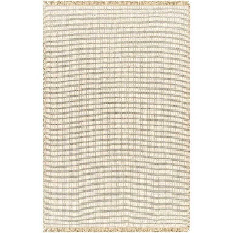 Kimi Rug - Solid & Border Boho Jute - BOKM2302 - Brown - Sizes Available