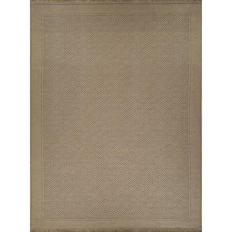Mystery Rug - Machine Washable Boho Jute - MYS2300 - Tan - Sizes Available