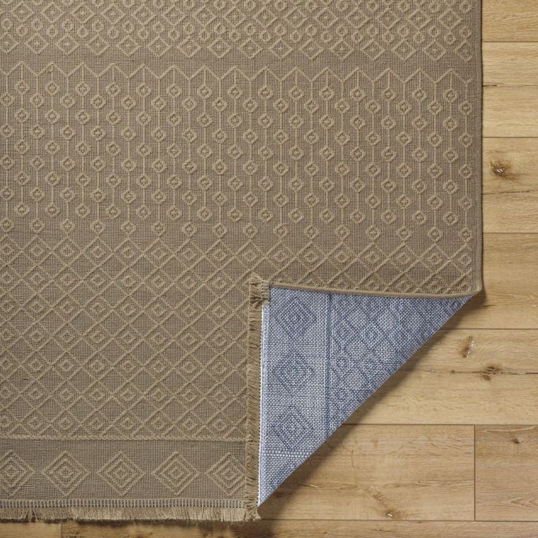 Mystery Runner - Machine Washable Boho Jute - MYS2303 - Tan - 79cm x 220cm