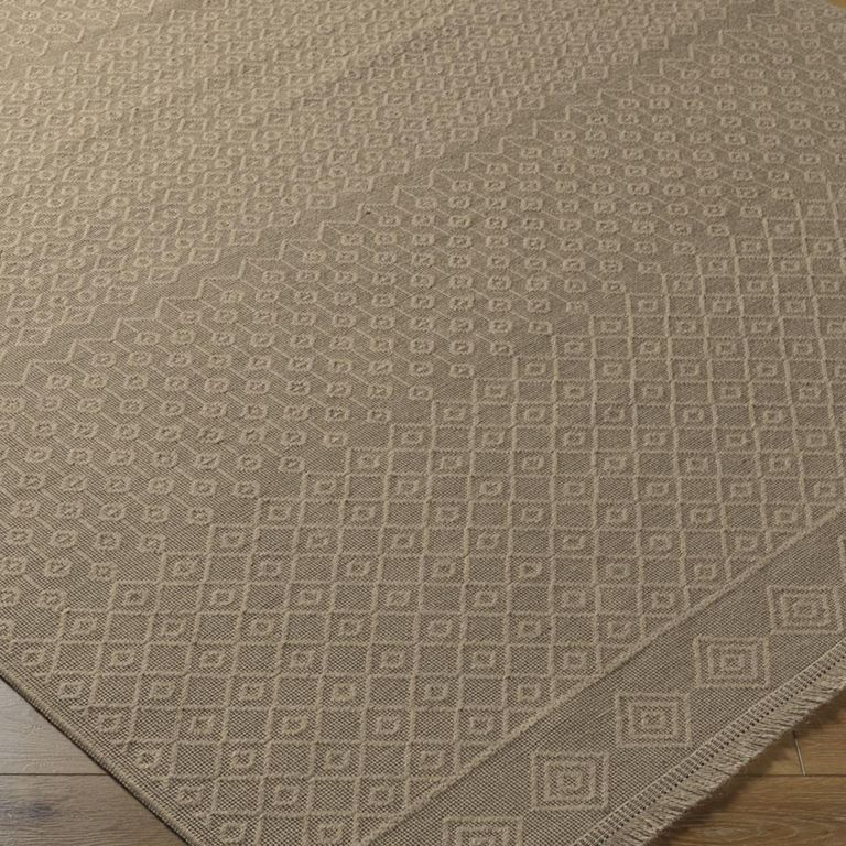 Mystery Rug - Machine Washable Boho Jute - MYS2303 - Tan - Sizes Available