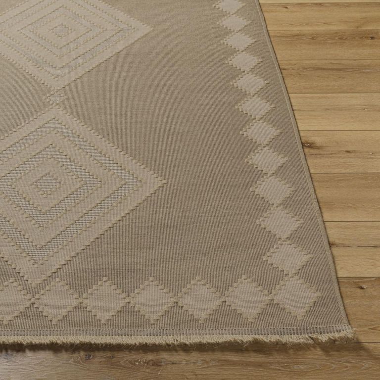 Mystery Rug - Machine Washable Boho Jute - MYS2304 - Tan - Sizes Available