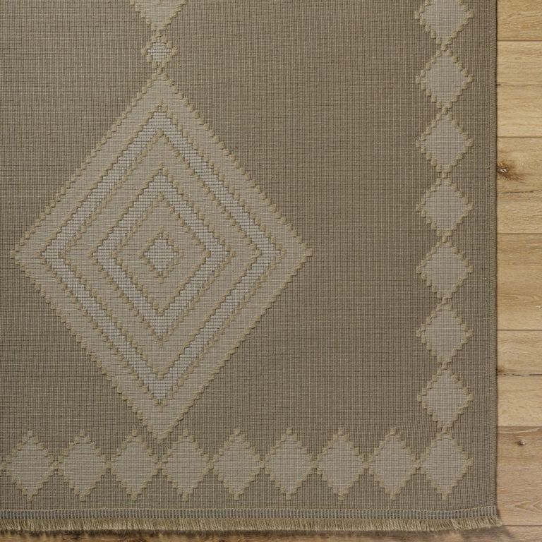Mystery Rug - Machine Washable Boho Jute - MYS2304 - Tan - Sizes Available
