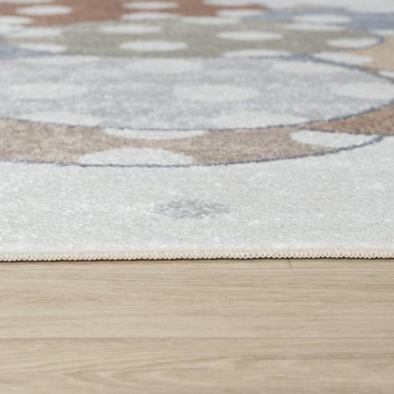 Lillian Kids Rug - Machine Washable - LLL2340 - Beige - Sizes Available