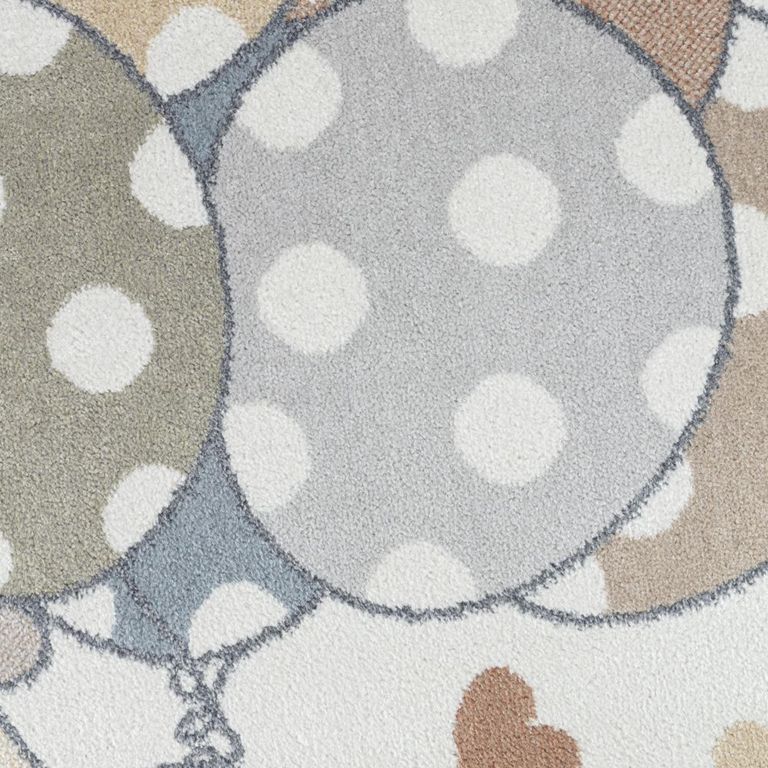 Lillian Kids Rug - Machine Washable - LLL2340 - Beige - Sizes Available