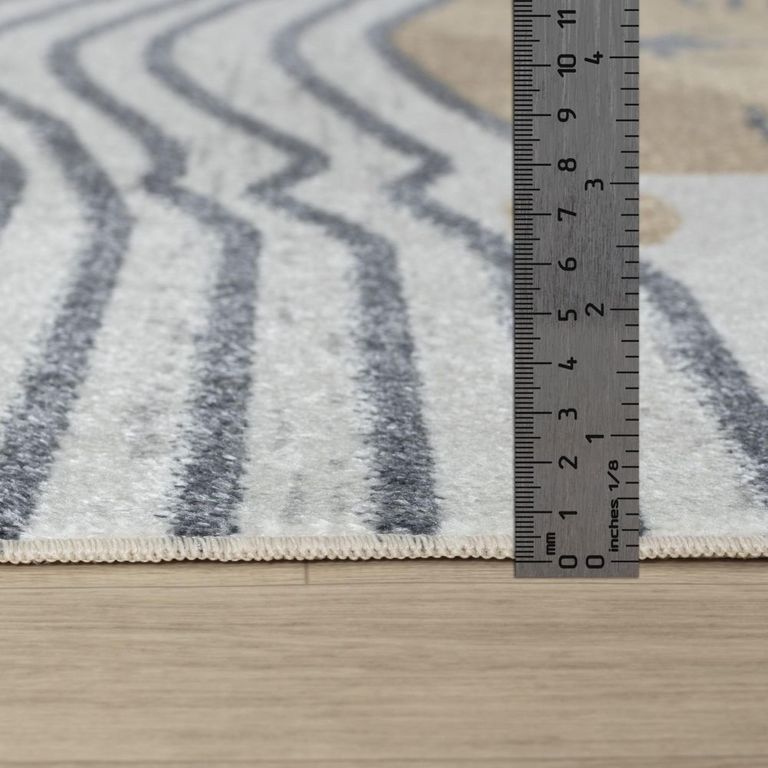 Lillian Kids Rug - Machine Washable - LLL2344 - Beige - Sizes Available