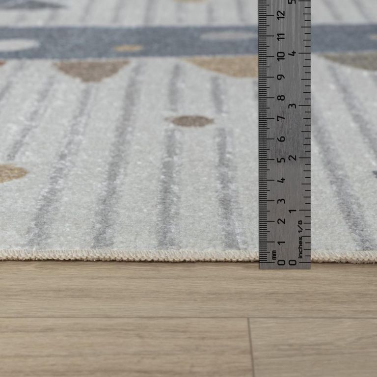 Lillian Kids Rug - Machine Washable - LLL2346 - Beige - Sizes Available