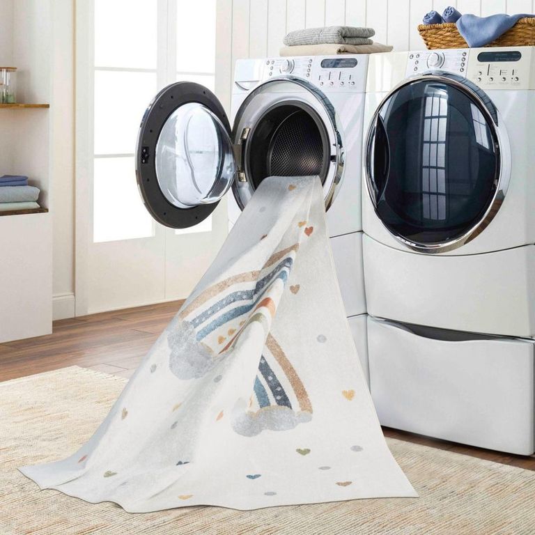 Lillian Kids Rug - Machine Washable - LLL2348 - Beige - Sizes Available