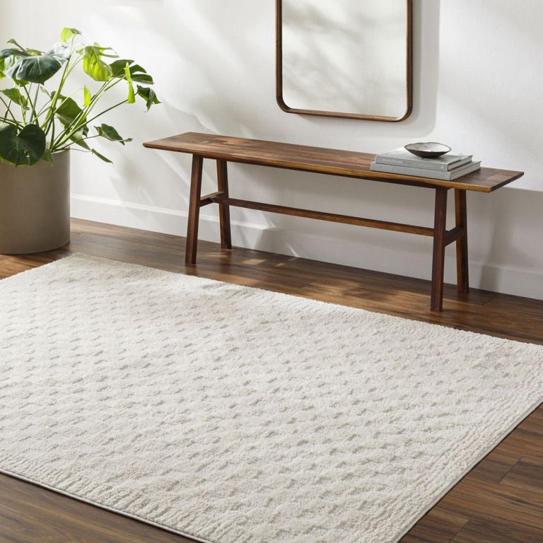 Freud Rug - Checkered - Ivory - Sizes Available