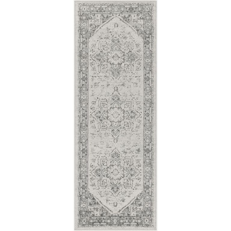 Chester Runner - Oriental Vintage - CHE2312 - Grey - 80cm x 220cm