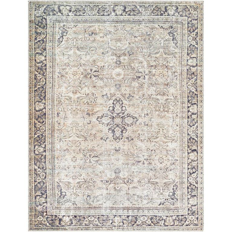Darling Rug - Machine Washable Oriental Boho - BODA2304 - Brown - Sizes Available
