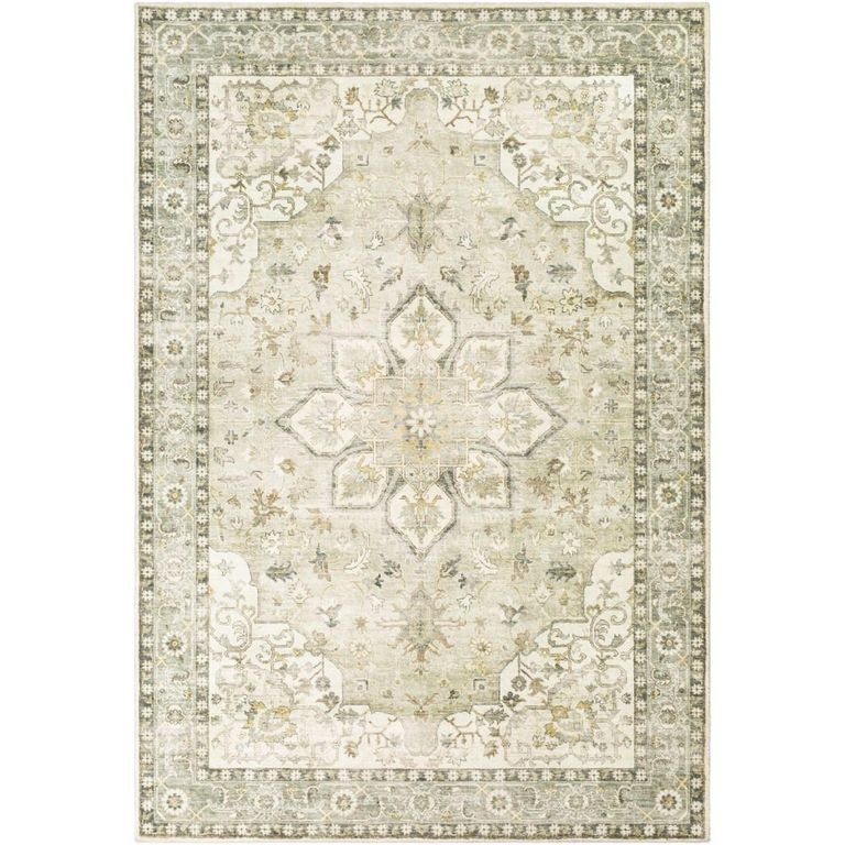 Erin Rug - Vintage Oriental Boho - ERN2310 - Sky Blue - Sizes Available