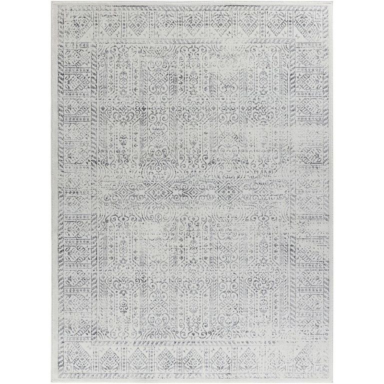 Floransa Rug - Oriental Vintage - FSA2386 - Light Slate - 160cm x 215cm