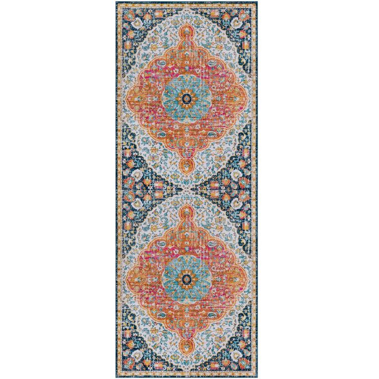 Floransa Runner - Oriental Vintage - FSA2347 - Multicolor - 80cm x 220cm