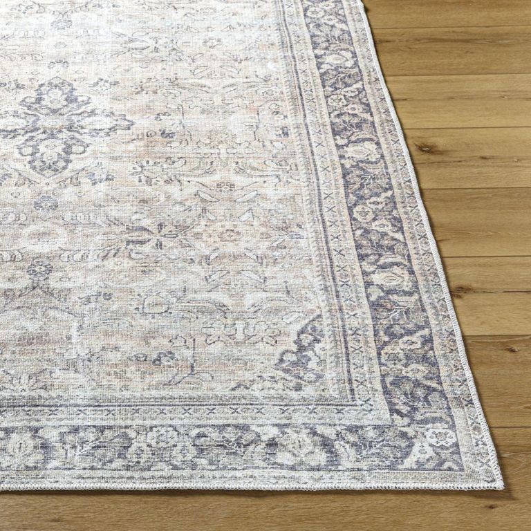 Darling Rug - Machine Washable Oriental Boho - BODA2304 - Brown - Sizes Available