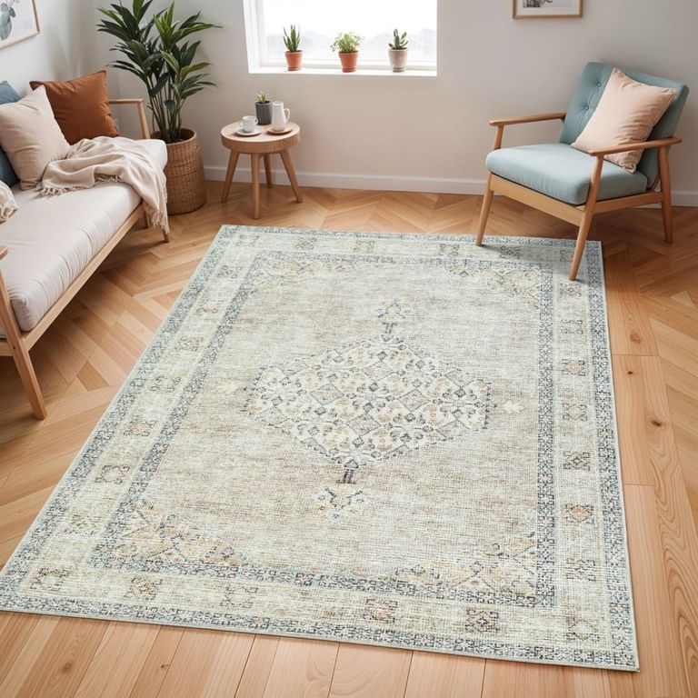 Lila Rug - Oriental Vintage - BOLC2301 - Off White - Sizes Available