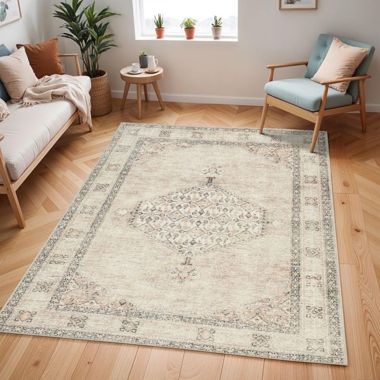 Lila Rug - Oriental Vintage - BOLC2302 - Off White - Sizes Available