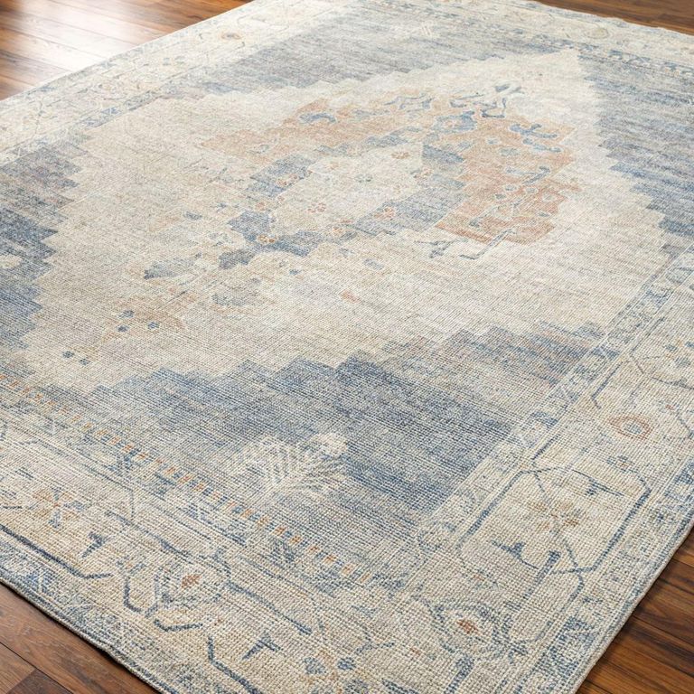 Luca Rug - Oriental Vintage - BONC2300 - Denim Blue - Sizes Available