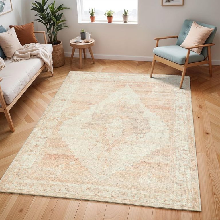 Luca Rug - Oriental Vintage - BONC2301 - Ivory - Sizes Available