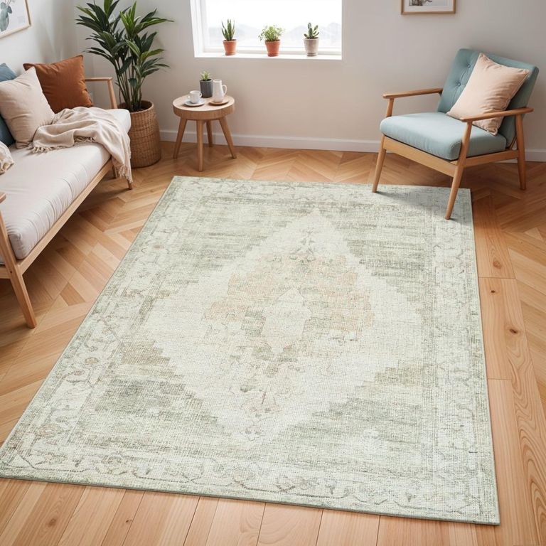 Luca Rug - Oriental Vintage - BONC2302 - Ivory - Sizes Available