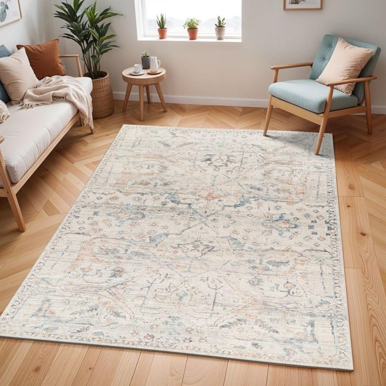 Marlene Rug - Oriental Vintage - BOMN2309 - Cream - Sizes Available