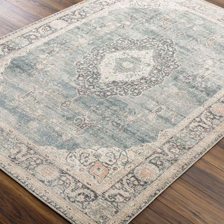 Marlene Rug - Oriental Vintage - BOMN2300 - Ice Blue - Sizes Available