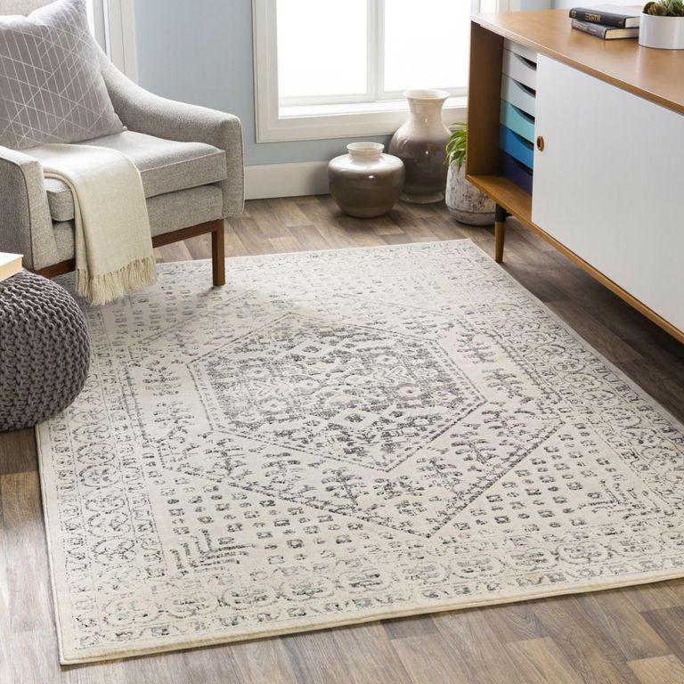 City Rug - Vintage Traditional Oriental Boho - CIT2381 - Beige and Grey - 160cm x 220cm