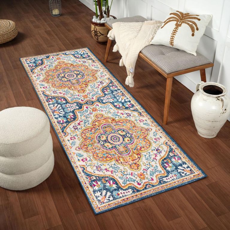 Floransa Runner - Oriental Vintage - FSA2333 - Burnt Orange - 80cm x 220cm