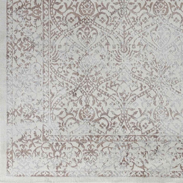 Floransa Rug - Oriental Vintage - FSA2381 - Grey - Sizes Available