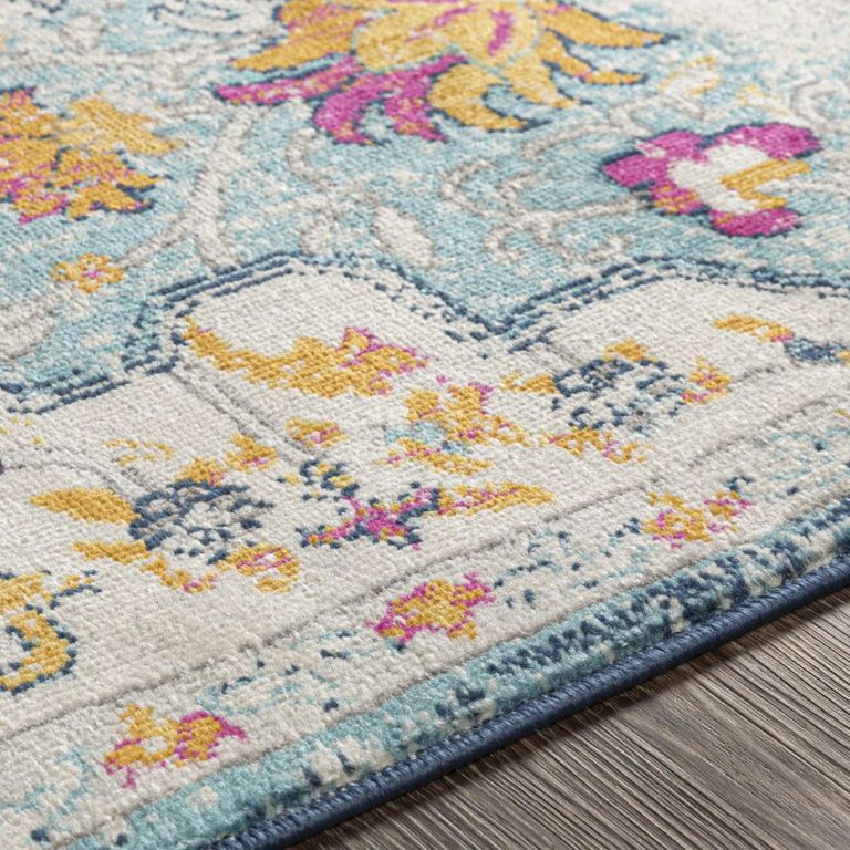 Floransa Runner - Oriental Vintage - FSA2314 - Light Blue - 80cm x 220cm