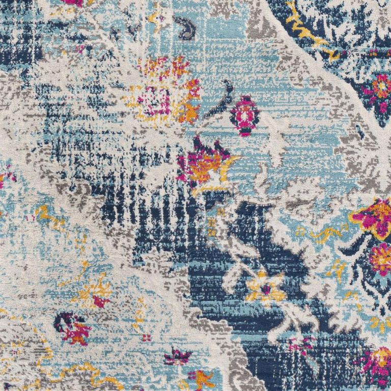 Floransa Runner - Oriental Vintage - Light Blue - 80cm x 220cm