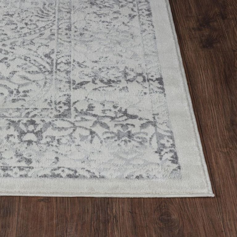 Floransa Rug - Oriental Vintage - FSA2382 - Light Slate - Sizes Available