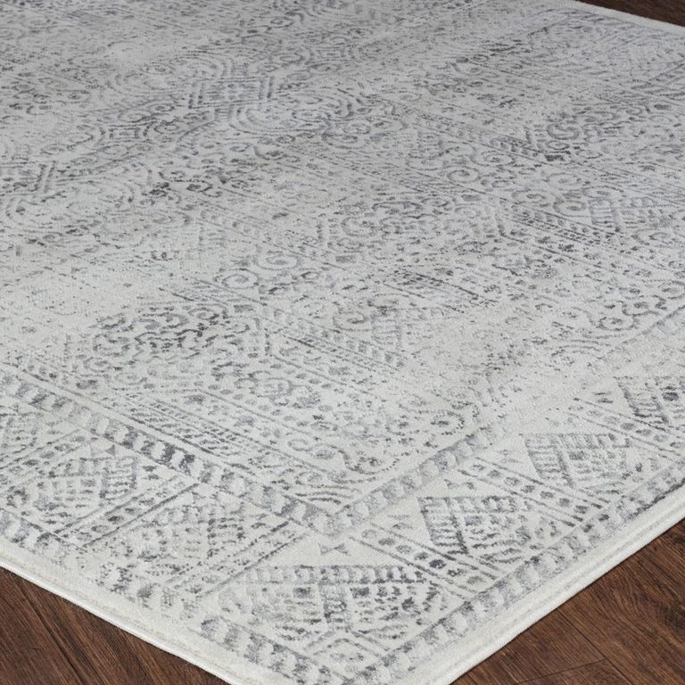 Floransa Rug - Oriental Vintage - FSA2386 - Light Slate - 160cm x 215cm