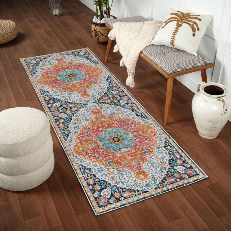 Floransa Runner - Oriental Vintage - FSA2347 - Multicolor - 80cm x 220cm