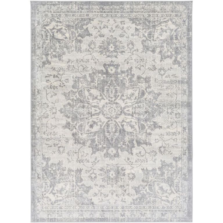 Monaco Rug - Oriental Vintage - MOC2328 - Grey - Sizes Available