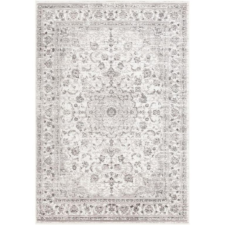 Monte Carlo Rug - Oriental Vintage - MNC2319 - Grey - Sizes Available