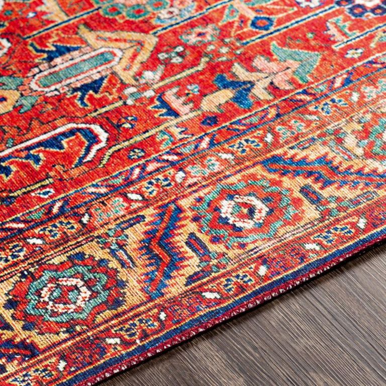 Iris Rug - Vintage Oriental Boho - IRS2332 - Burnt Orange - Sizes Available