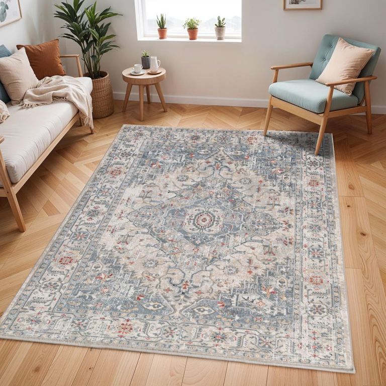 Jolie Rug - Oriental Vintage - JLO2307 - Grey - Sizes Available
