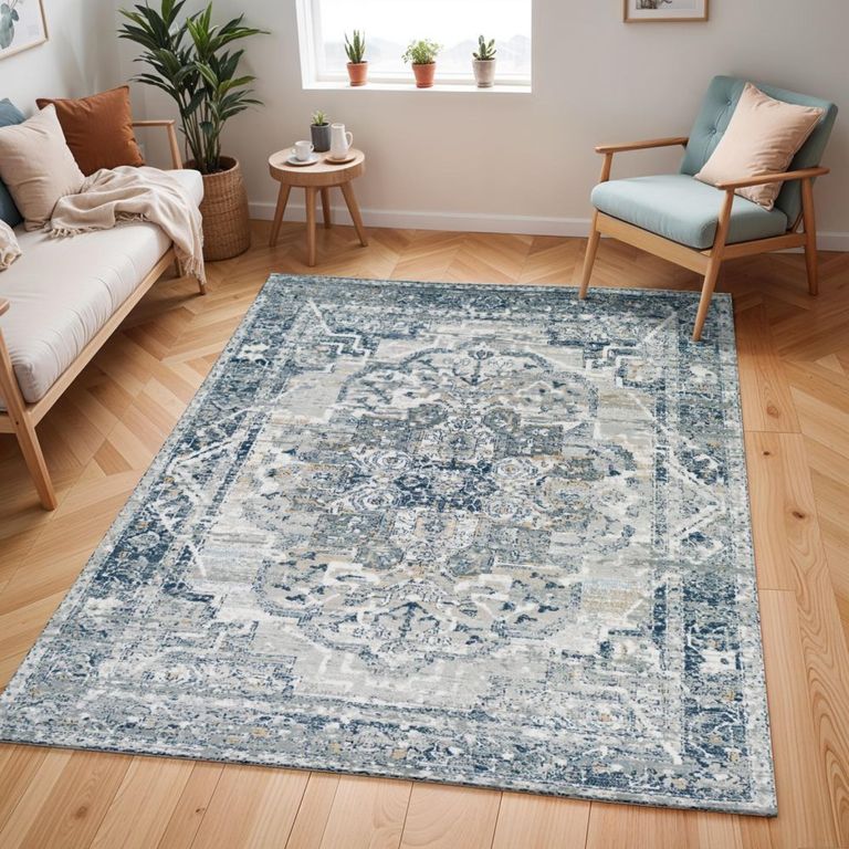 Jolie Rug - Oriental Vintage - JLO2308 - Grey - Sizes Available
