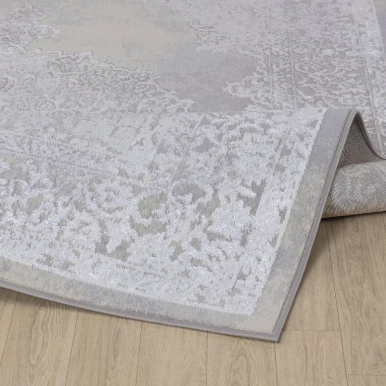 Lustro Rug - Oriental Vintage - LSR2336 - Grey - Sizes Available