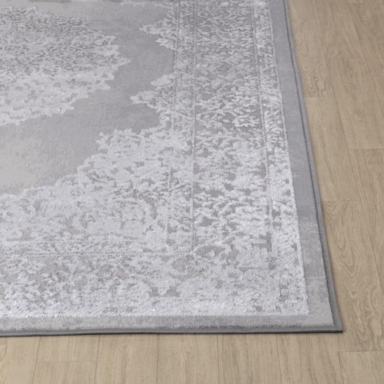 Lustro Rug - Oriental Vintage - LSR2336 - Grey - Sizes Available