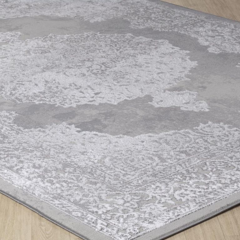 Lustro Rug - Oriental Vintage - LSR2336 - Grey - Sizes Available